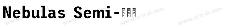 Nebulas Semi字体转换